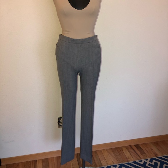 straight stretch pants